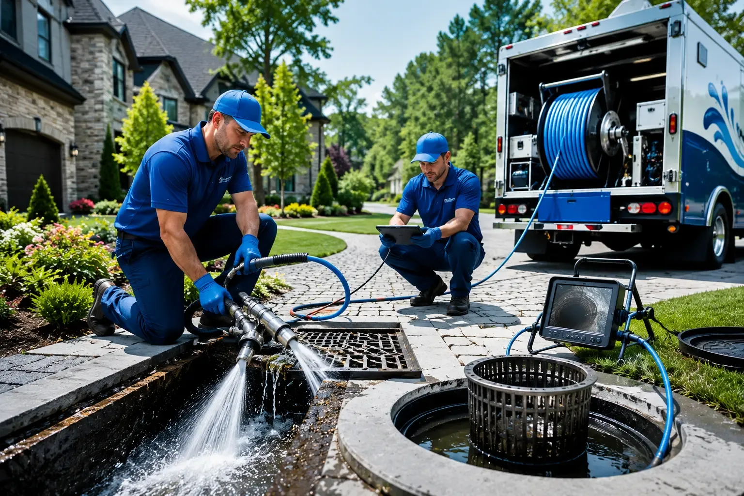 Local outdoor drain cleaning professionals in Lacombe, LA