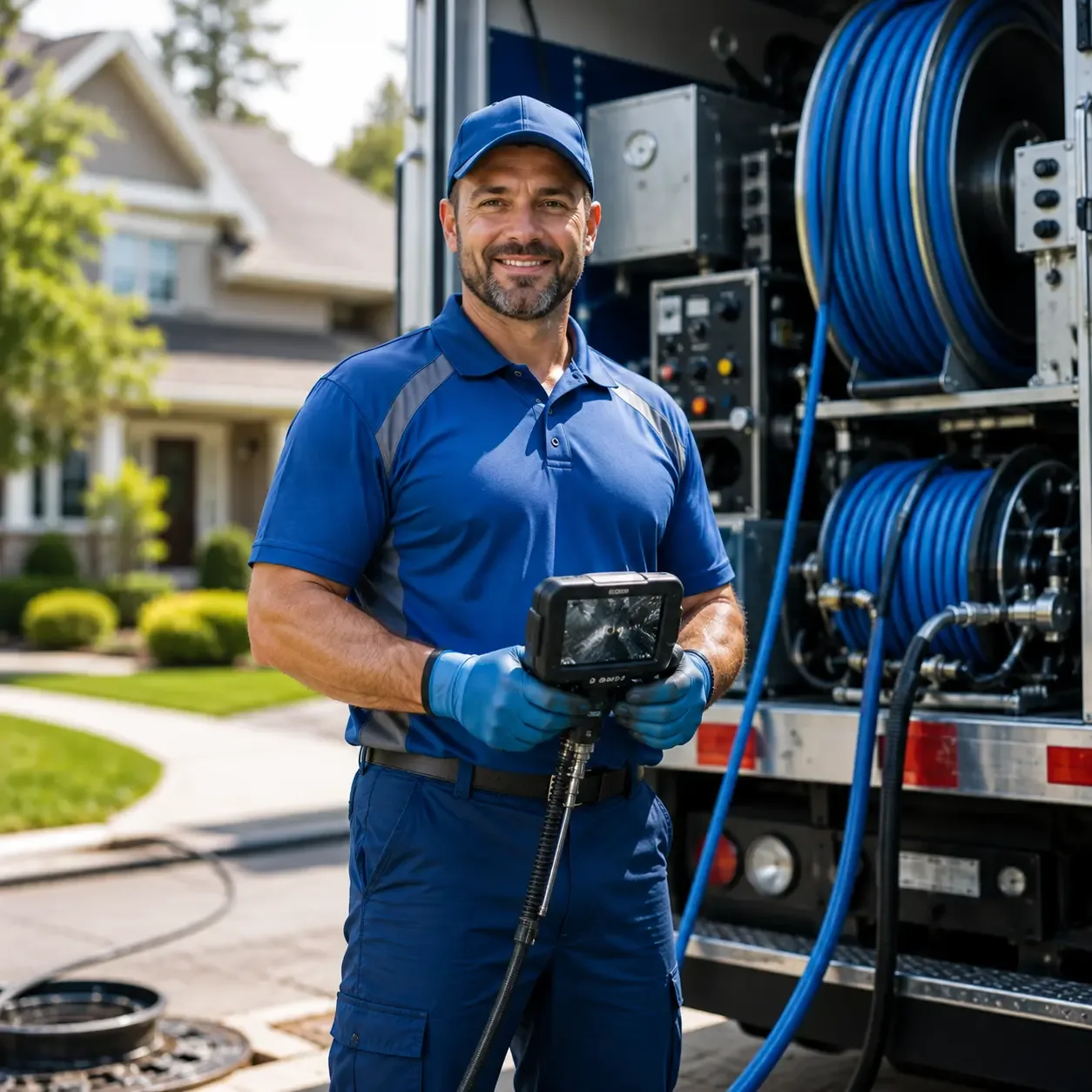Local outdoor drain cleaning specialists in Lacombe, LA